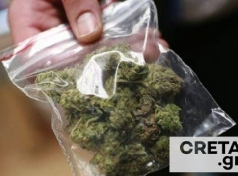 Ηράκλειο: 19χρονος έκρυβε κάνναβη στο δίκυκλό του
