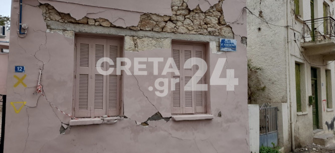 Κρήτη: Aναρμόδιος δηλώνει ο ΟΑΣΠ για την διαμονή σεισμόπληκτων σε ακατάλληλα κτήρια