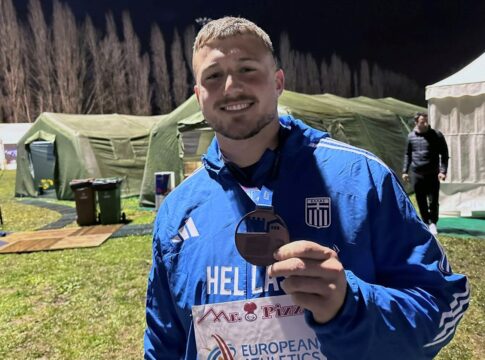 Λεϊρία 2024: Χάλκινο μετάλλιο ο Φραντζεσκάκης με φετινό ρεκόρ (Video-Photos)