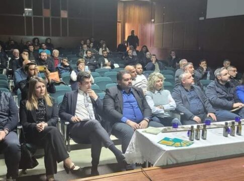 Με επιτυχία η 1η εκπαιδευτική ενημέρωση με θέμα η «Ανάδειξη του εξαιρετικού παρθένου ελαιολάδου “Kriti”» στον Δήμο Φαιστού