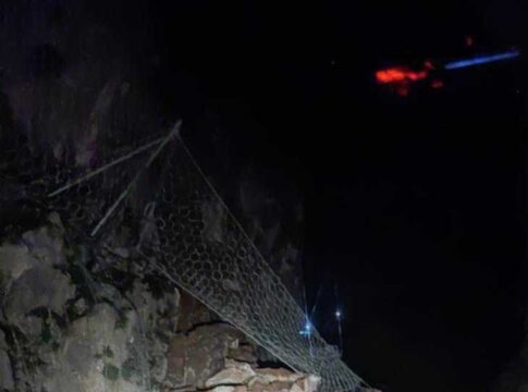 Μεγάλη κατολίσθηση στο φαράγγι του Κοτσιφού – Κλειστός ο δρόμος
