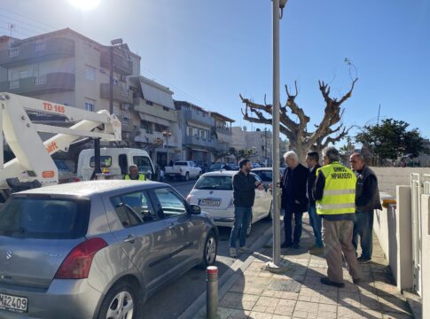 Ο δημοτικός οδοφωτισμός στο επίκεντρο αυτοψίας του Αλέξη Καλοκαιρινού