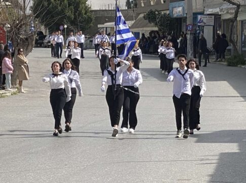 Ο εορτασμός της 25ης Μαρτίου στον Δήμο Γόρτυνας