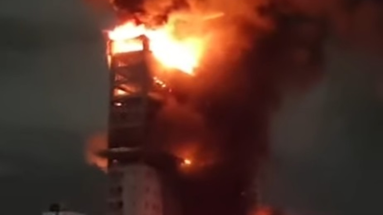 Πολυώροφο κτίριο στη Βραζιλία στις φλόγες - Video