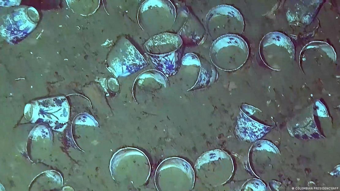 Κινεζικές πορσελάνες στο ναυάγιο του Σαν Χοσέ