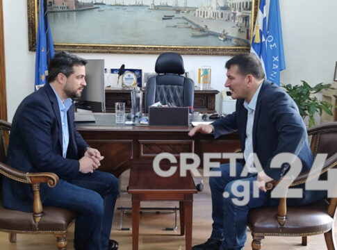 Στα Χανιά ο Πύρρος Δήμας