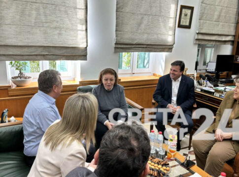 Στο Ηράκλειο η Λίνα Μενδώνη – «Πρέπει να δοθεί μια τελική ώθηση στα ζητήματα που εκκρεμούν»