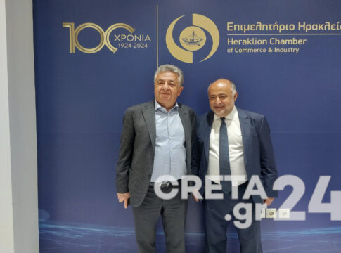 Στο Ηράκλειο ο Δημήτρης Τσιόδρας για την παρουσίαση του βιβλίου του «Ευρωπαϊκή Ενοποίηση»