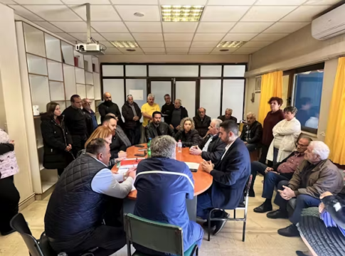 Στο Κέντρο Υγείας Χάρακα ο Κωνσταντίνος Κεφαλογιάννης