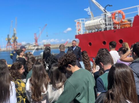 Στον ΟΛΗ ξεναγήθηκαν μαθητές του φροντιστηρίου «Διακρότημα»