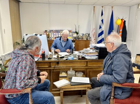 Συνάντηση του Δημάρχου Ηρακλείου με εκπροσώπους της ομάδας «Πολιτών για ένα Καθαρό και Όμορφο Ηράκλειο»