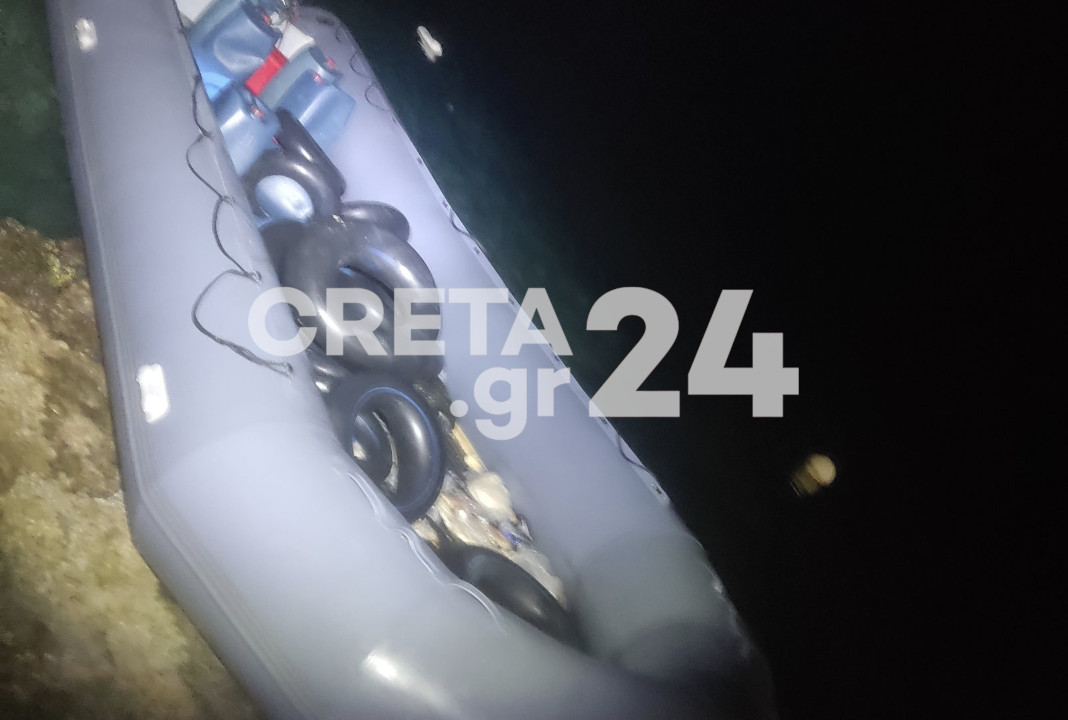 Ηράκλειο: Βάρκα με μετανάστες βγήκε σε παραλία