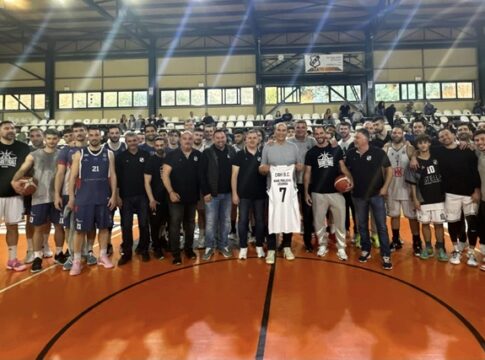 Τίμησε τον Μπ. Πρέλεβιτς η ομάδα μπάσκετ του ΟΦΗ (Video-Photos)