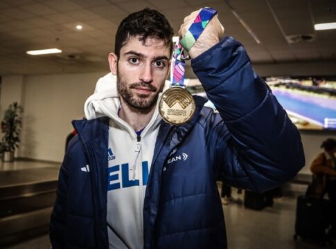 Το χρυσό μετάλλιο έκλεψε τα φώτα στην επιστροφή Τεντόγλου (Videos)