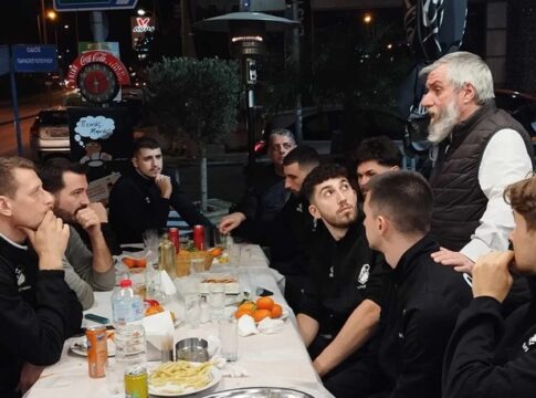 Τόνωσε το ηθικό των παικτών ο Γ. Δανδάλης ενόψει play offs (Photos)