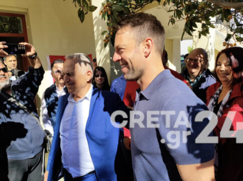 Από τα Χανιά ξεκίνησε την περιοδεία του στην Κρήτη ο Στ. Κασσελάκης