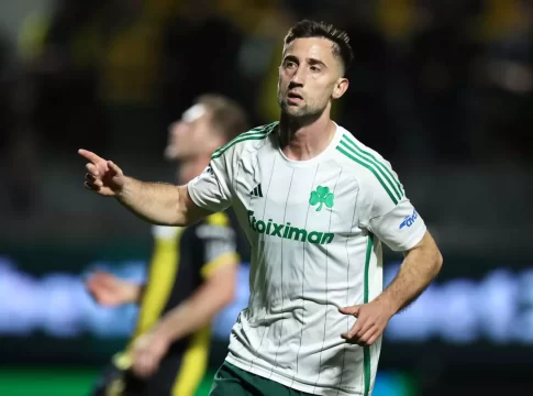 Άρης – Παναθηναϊκός 0-2: Άλωσε το Βικελίδης με φοβερό γκολ του Σπόραρ