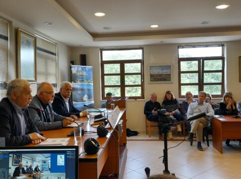 Δήμος Αποκόρωνα: Σύσκεψη Αντιπεριφερειάρχη Περιβάλλοντος για την ΜΠΕ Γραμμής Μεταφοράς 150kV Χανιά-Δαμάστα