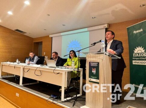 Δουδωνής από Αρχάνες: «Η Κρήτη θα μας δώσει τη μεγάλη νίκη»