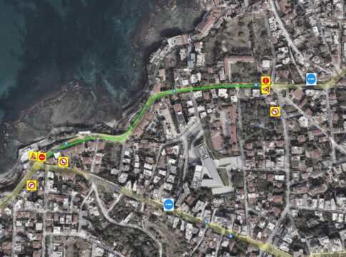 Εργασίες ασφαλτόστρωσης από τον Δήμο Χανίων στην οδό Ελ. Βενιζέλου