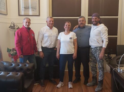 H Ελληνικής Ομάδας Διάσωσης επισκέφθηκε τον Αντιπεριφερειάρχη Χανίων, Νίκο Καλογερή