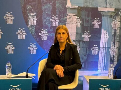 H Σέβη Βολουδάκη στο 9ο Οικονομικό Φόρουμ των Δελφών