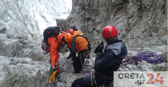 Ηράκλειο: Γυναίκα τραυματίστηκε σε φαράγγι – Επιχείρηση διάσωσης από την 3η ΕΜΑΚ