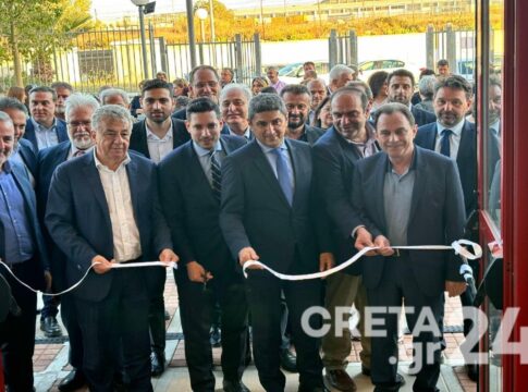 Ηράκλειο: Παρουσία Αυγενάκη τα Εγκαίνια των Εκθέσεων και η 3η Ολυμπιάδα Ρομποτικής