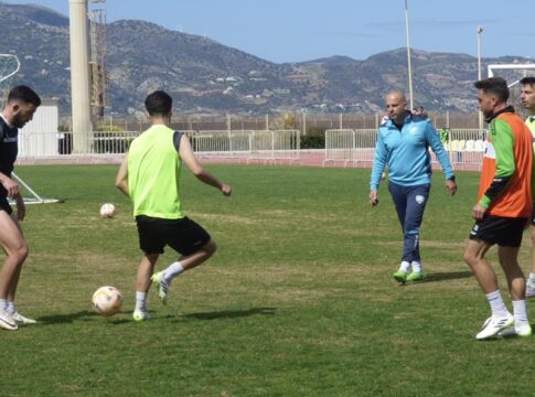 Κορυφώνει την προετοιμασία του για Διαγόρα ο Γιούχτας