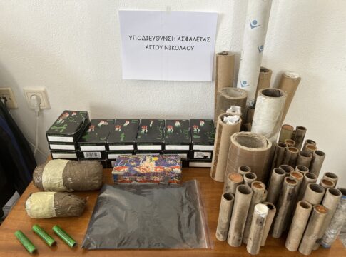 Κρήτη: Χειροπέδες σε τρία άτομα για κατοχή κροτίδων και φωτοβολίδων