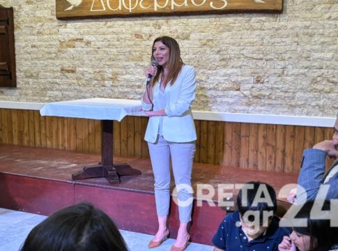 Μ. Δαφέρμου από Ηράκλειο: «Το ΠΑΣΟΚ επιστρέφει γιατί η χώρα το έχει ανάγκη»