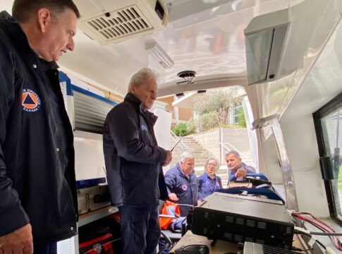 Ο Δήμαρχος Ηρακλείου στην άσκηση αντιμετώπισης σεισμού «Μίνωας 2024»