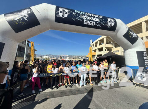 Run Greece: Περισσότεροι από 3.500 δρομείς τρέχουν στο Ηράκλειο