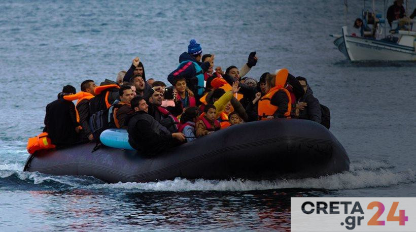 Σκάφος με 37 μετανάστες ανοιχτά της Γαύδου