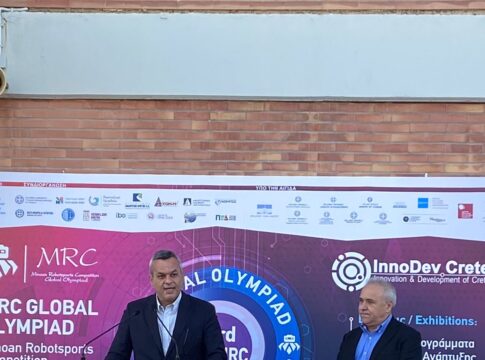 Στην 3η Ολυμπιάδα Ρομποτικής ο Χάρης Μαμουλάκης