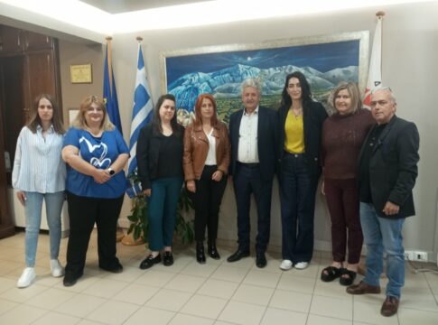 Στο Δήμο Οροπεδίου Λασιθίου η Κατερίνα Σπυριδάκη