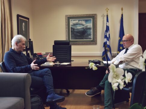 Συγχαρητήρια επιστολή Καλοκαιρινού προς τον Πρύτανη του Πανεπιστημίου Κρήτης Γιώργο Κοντάκη για την επανεκλογή του