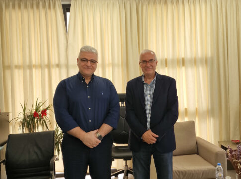 Συνάντηση του Εντεταλμένου Συμβούλου του Δήμου Ηρακλείου Νίκου Κονταράκη με τον Πρόεδρο του ΙΤΕ