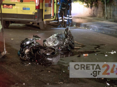 Τραγωδία δίχως τέλος στην άσφαλτο της Κρήτης – Νεκρός σε τροχαίο 50χρονος