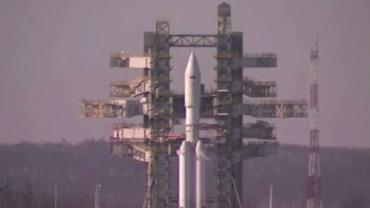 Βίντεο από την εκτόξευση του ρωσικού διαστημικού πυραύλου Angara-A5