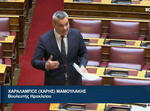 ΒΟΑΚ και σύνδεση Μεσαράς – αεροδρομίου Καστελίου, στην Βουλή από τον Χάρη Μαμουλάκη