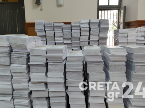 Έφτασαν τα ψηφοδέλτια των Ευρωεκλογών στα Χανιά