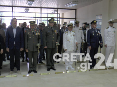 Η 5η Μεραρχία Κρητών τίμησε τον προστάτη του στρατού ξηράς Άγιο Γεώργιο