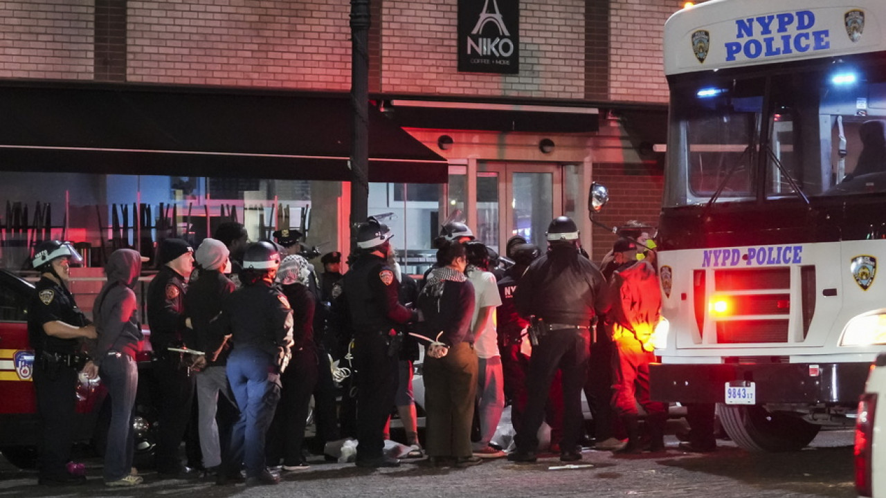 ΗΠΑ: Με αίτημα της πρυτανείας του Κολούμπια η αστυνομική επέμβαση