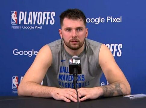 «Κάγκελο» ο Ντόντσιτς: Ακούστηκαν βογγητά… σεξ στη συνέντευξη Τύπου (Video)