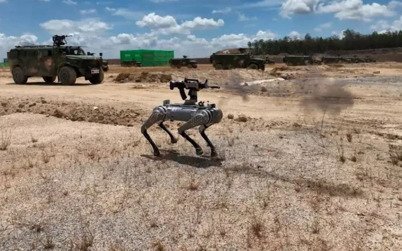 κινα ρομποτ σκυλος