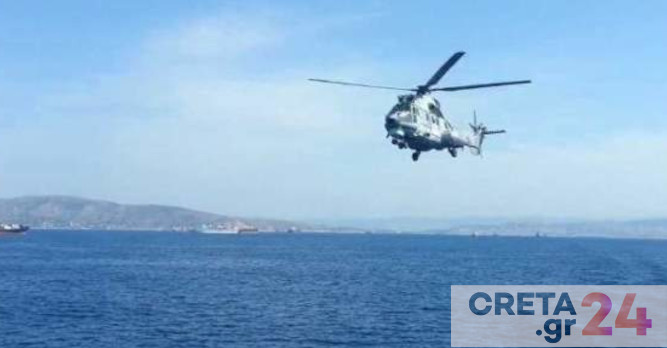 Κρήτη: Επιχείρηση για τη μεταφορά δύο ναυτικών στο νοσοκομείο – Σηκώθηκε ελικόπτερο της Πολεμικής Αεροπορίας