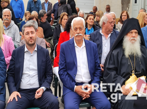 Ν. Ανδρουλάκης από Χανιά: Θέλουμε μια Ευρώπη της αλληλεγγύης των λαών και όχι μια Ευρώπη του γαλλογερμανικού άξονα