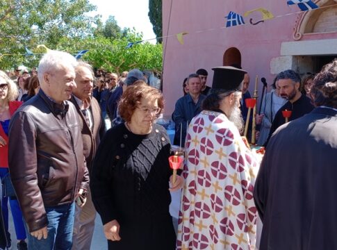 Ο Δήμαρχος Ηρακλείου Αλέξης Καλοκαιρινός τίμησε την μεγάλη εορτή του Αγίου Γεωργίου σε Σταυράκια και Βούτες