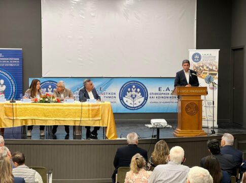 Ο Λευτέρης Αυγενάκης στο 10ο Διεθνές Επιστημονικό Συνέδριο του ΙΑΚΕ